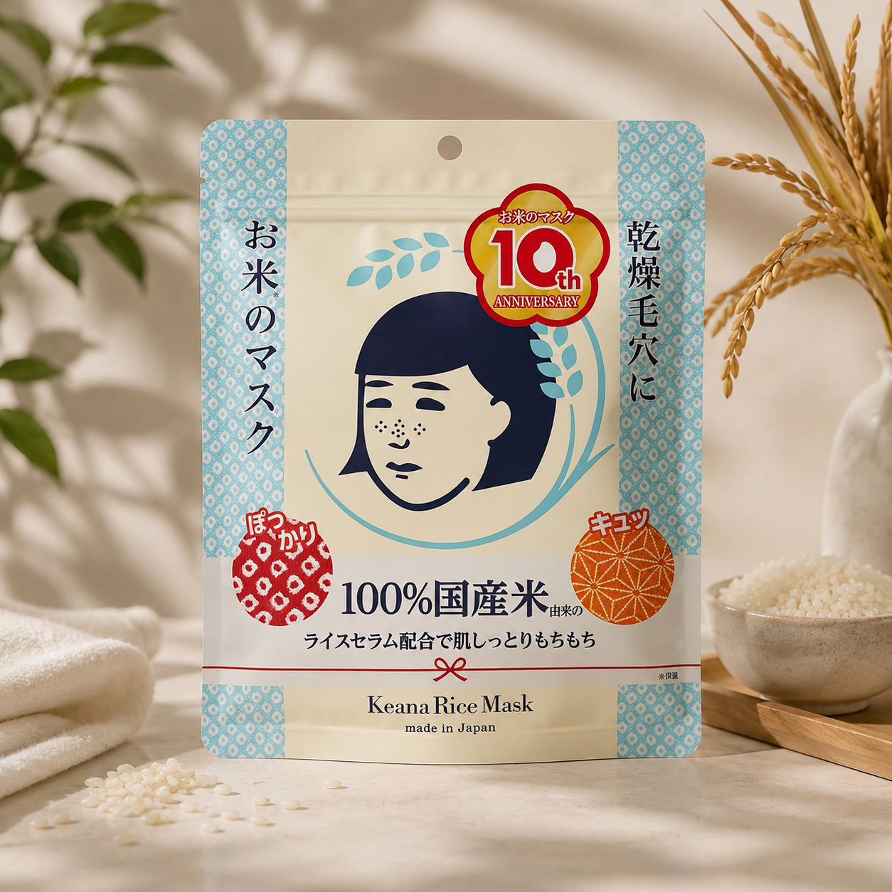 Keana Rice Pore Care Mask
