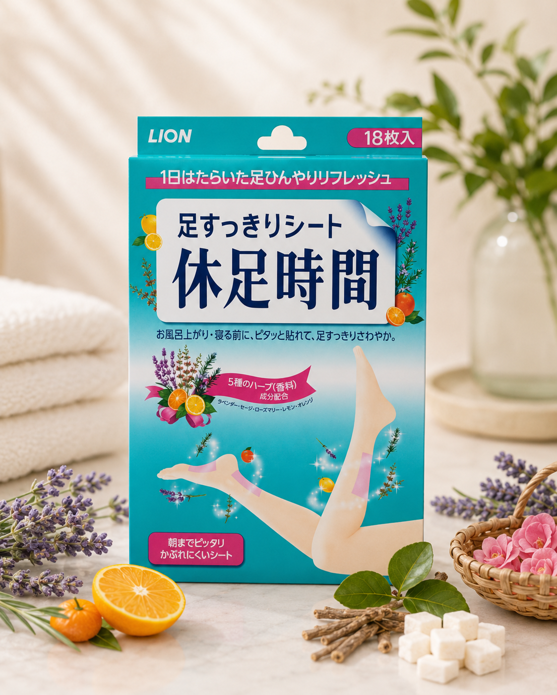 Japanese Cooling Foot Gel Sheets